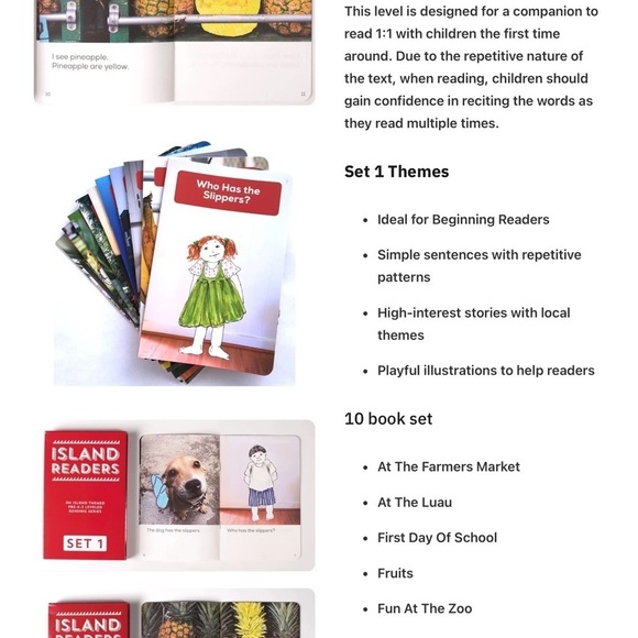 Island readers set 1 children’s books BNIB w/cellophane wrap. - Picture 4 of 4